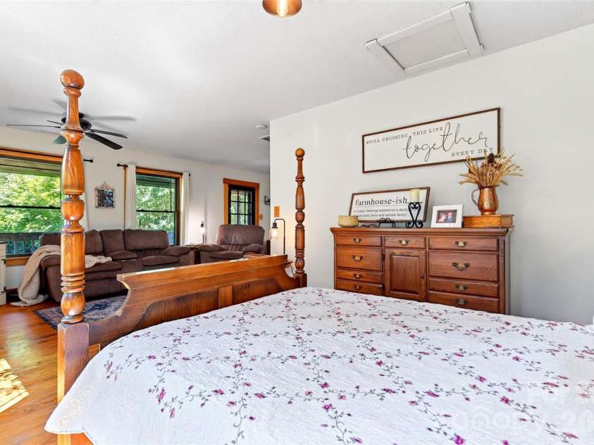 929 Camp Creek Road, Union Mills, NC 28167.  MLS# CAR4412648, YatesRealty ID 43599. Main level open sleeping area