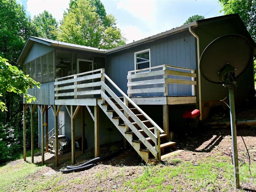 3166 Holly Road, Connelly Springs, NC 28612.  MLS# CAR4411040, YatesRealty ID 43604. Rear Elevation
