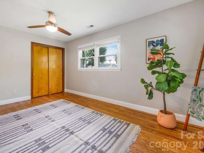 104 Justice Ridge Road, Candler, NC 28715.  MLS# CAR4396545, YatesRealty ID 43609. Primary bedroom