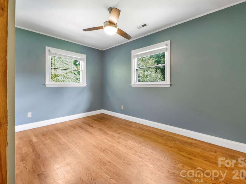 104 Justice Ridge Road, Candler, NC 28715.  MLS# CAR4396545, YatesRealty ID 43609. Secondary bedroom