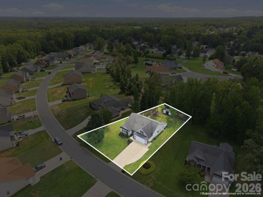 1234 Stonewyck Drive, Salisbury, NC 28146.  MLS# CAR4410528, YatesRealty ID 43612. 