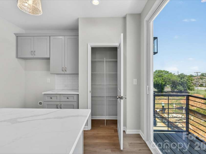 1357 Walter Taylor Way, Charlotte, NC 28206.  MLS# CAR4316356, YatesRealty ID 43623. Kitchen Pantry