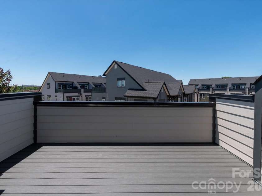 1357 Walter Taylor Way, Charlotte, NC 28206.  MLS# CAR4316356, YatesRealty ID 43623. Rooftop Terrace