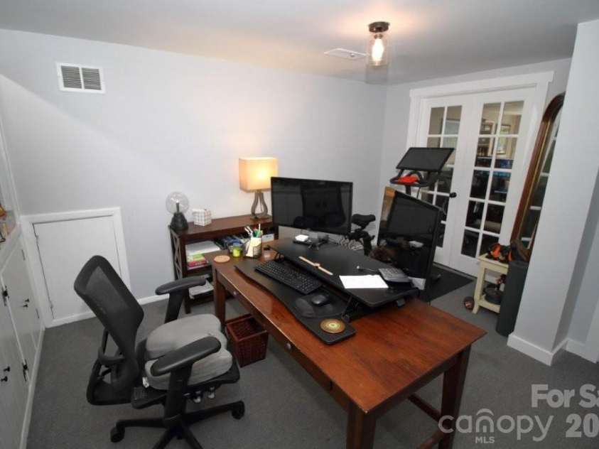36 Clarendon Road, Asheville, NC 28806.  MLS# CAR4413612, YatesRealty ID 43629. OFFICE DOWNSTAIRS