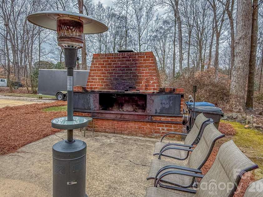 3231 Fairhaven Road, Rock Hill, SC 29732.  MLS# CAR4341436, YatesRealty ID 4363. Outdoor Fireplace