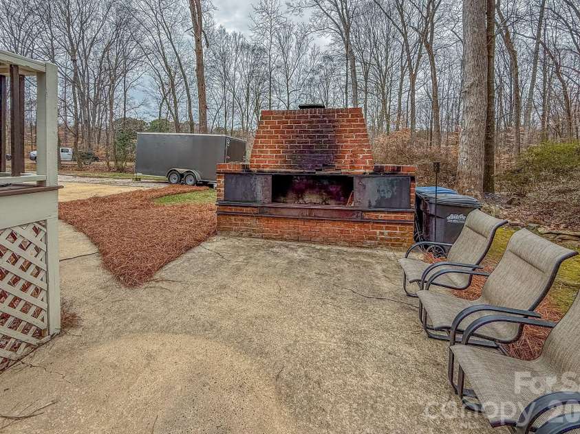3231 Fairhaven Road, Rock Hill, SC 29732.  MLS# CAR4341436, YatesRealty ID 4363. Outdoor Fireplace