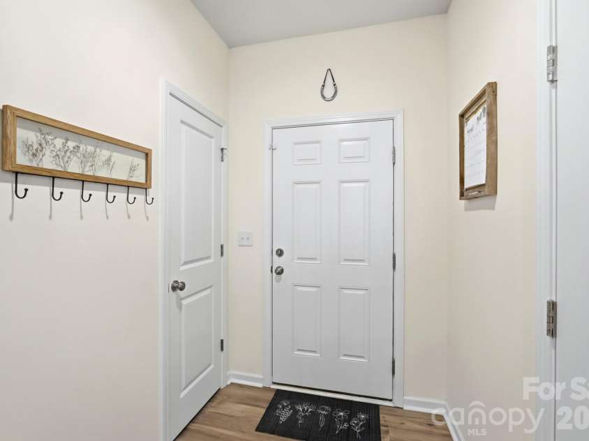 5243 Maynard Hill Drive, Monroe, NC 28110.  MLS# CAR4413326, YatesRealty ID 43634. Front Entry.