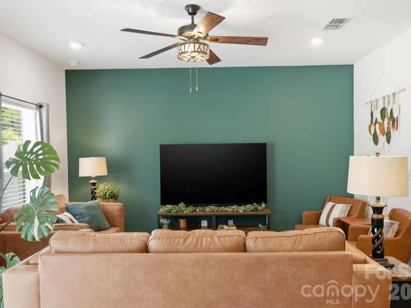 5243 Maynard Hill Drive, Monroe, NC 28110.  MLS# CAR4413326, YatesRealty ID 43634. View from Dining area.
