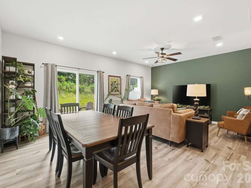 5243 Maynard Hill Drive, Monroe, NC 28110.  MLS# CAR4413326, YatesRealty ID 43634. View from kitchen.