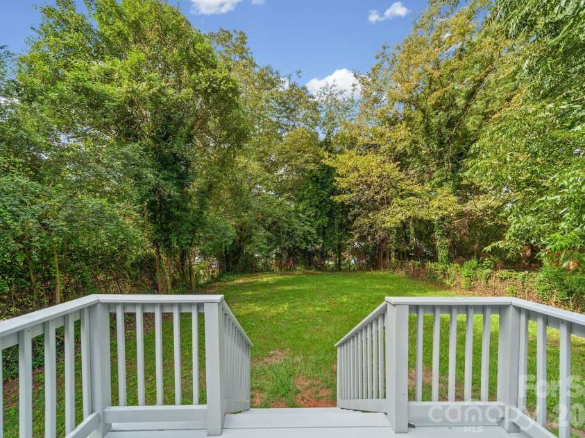 3137 Mathis Drive, Charlotte, NC 28208.  MLS# CAR4412024, YatesRealty ID 43639. A second outdoor option with the back deck with fresh paint!