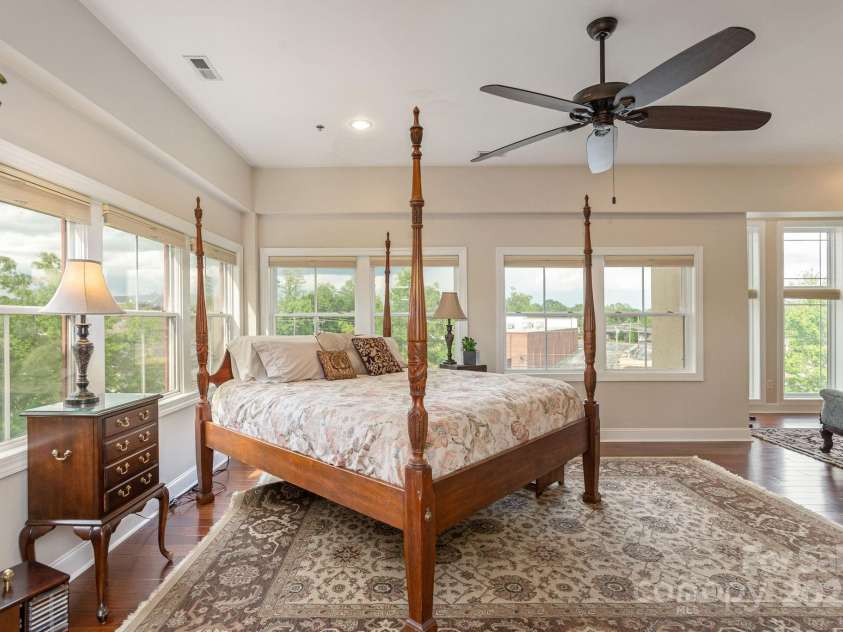 475 Church Street, Hendersonville, NC 28792.  MLS# CAR4252730, YatesRealty ID 4364. Primary bedroom