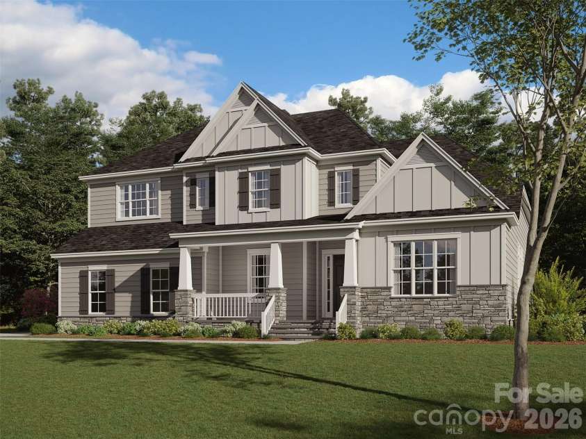 10919 Tyler Brook Lane, Mint Hill, NC 28227.  MLS# CAR4413219, YatesRealty ID 43645. Elevation rendering only