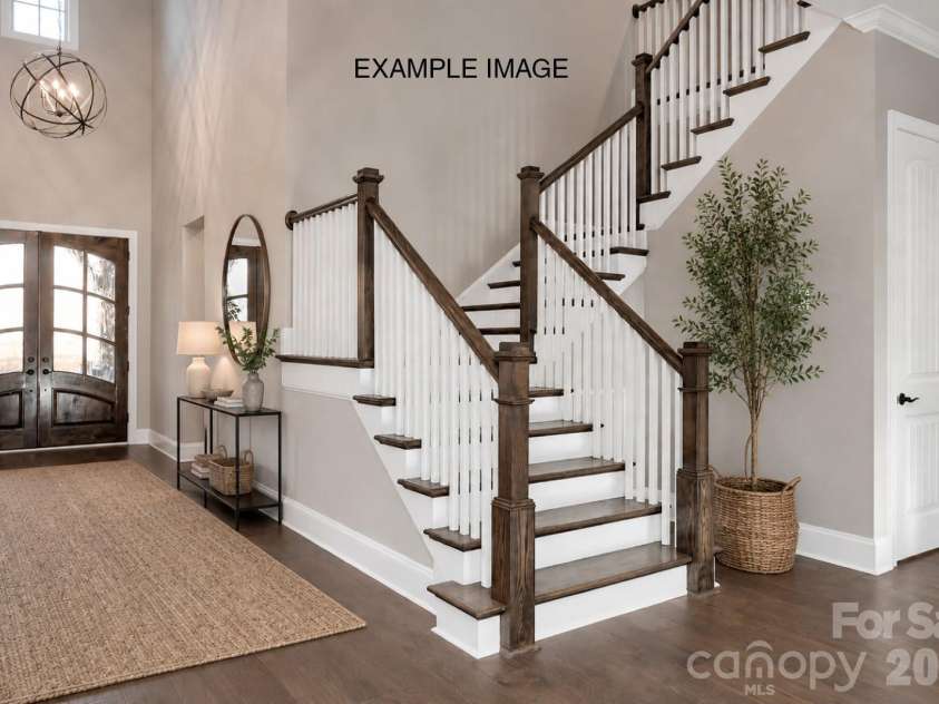 10919 Tyler Brook Lane, Mint Hill, NC 28227.  MLS# CAR4413219, YatesRealty ID 43645. Example Photo - Foyer *Virtually Staged*