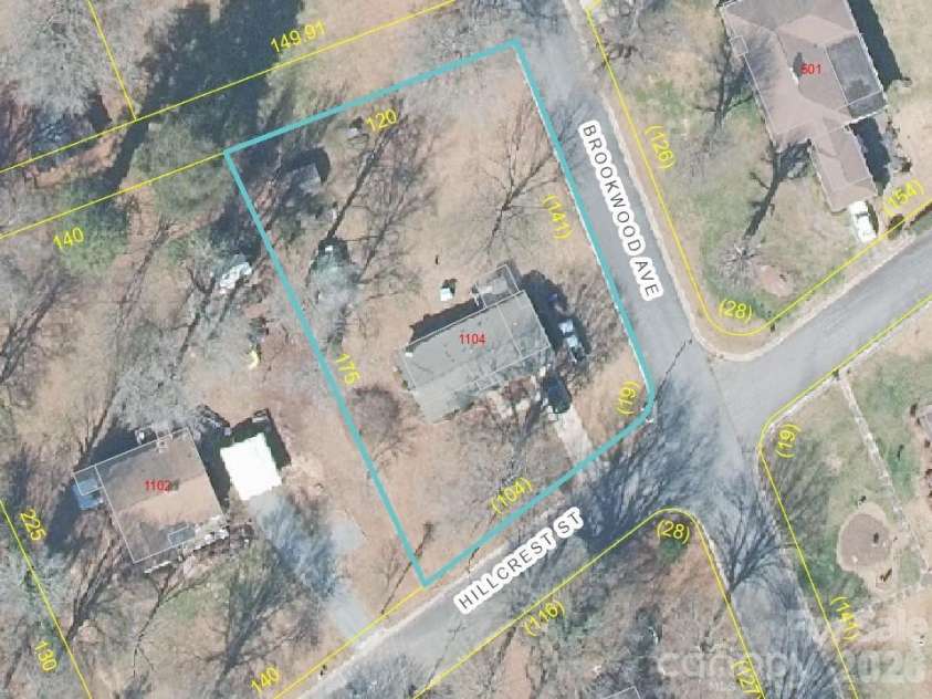 1104 Hillcrest Drive, Cherryville, NC 28021.  MLS# CAR4412505, YatesRealty ID 43647. 