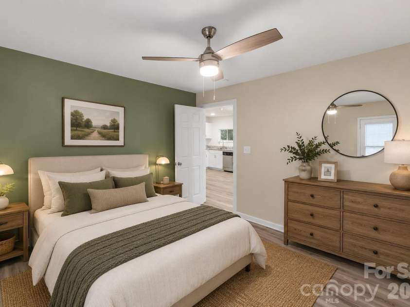 500 3rd Street, Stanley, NC 28164.  MLS# CAR4388278, YatesRealty ID 4365. Photo has been virtually staged