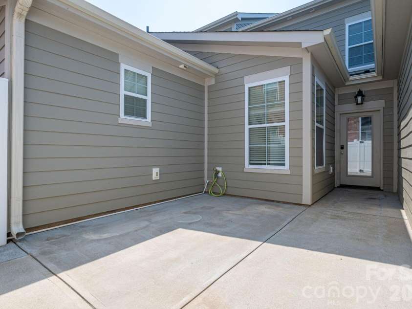 104 Pine Street, Lincolnton, NC 28092.  MLS# CAR4413515, YatesRealty ID 43654. Private Rear Patio