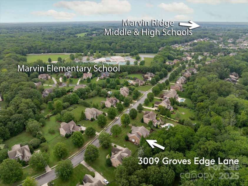 3009 Groves Edge Lane, Waxhaw, NC 28173.  MLS# CAR4294159, YatesRealty ID 4366. 
