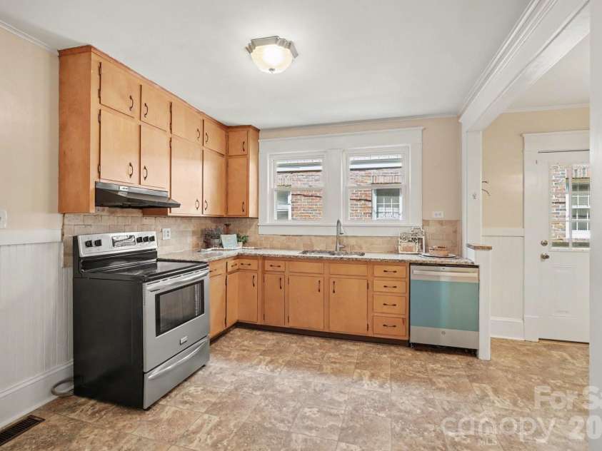 705 Maupin Avenue, Salisbury, NC 28144.  MLS# CAR4413524, YatesRealty ID 43677. Kitchen - new dishwasher!