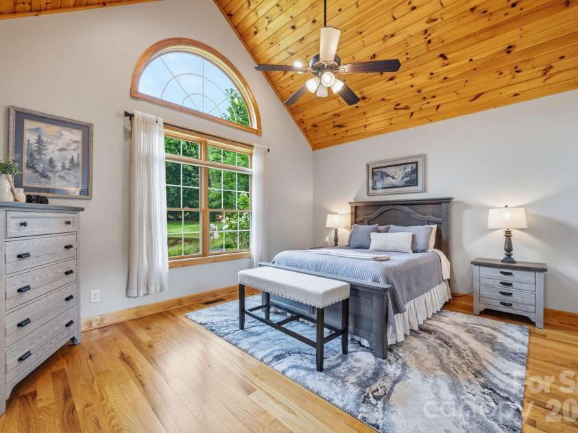 172 Whispering Streams Court, Fleetwood, NC 28626.  MLS# CAR4413390, YatesRealty ID 43678. Main Level Primary Suite