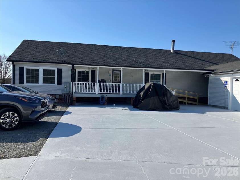 13215 Pine Bluff Road, Midland, NC 28107.  MLS# CAR4345295, YatesRealty ID 4370. Back of the house