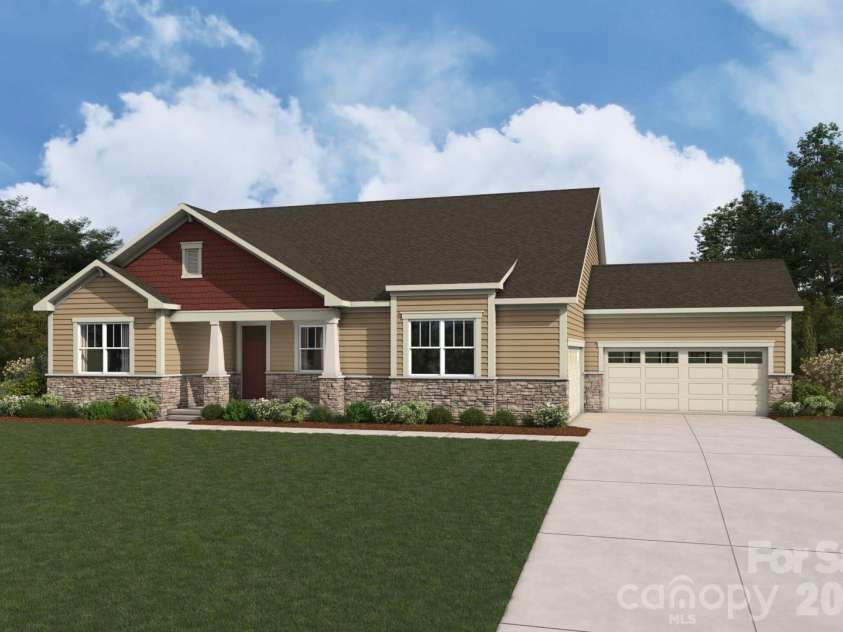 2626 Mabel Lane, Monroe, NC 28110.  MLS# CAR4414113, YatesRealty ID 43711. 4-car CraftsmanOther colors available.