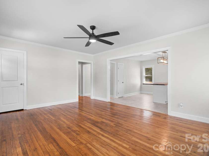 12 Ruth Avenue, Newton, NC 28658.  MLS# CAR4414166, YatesRealty ID 43712. Living Room