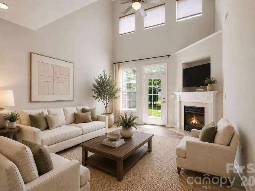 567 Pine Links Drive, Tega Cay, SC 29708.  MLS# CAR4404170, YatesRealty ID 43723. Virtually staged
