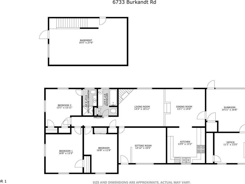 6733 Burkandt Road, Charlotte, NC 28227.  MLS# CAR4413605, YatesRealty ID 43726. 