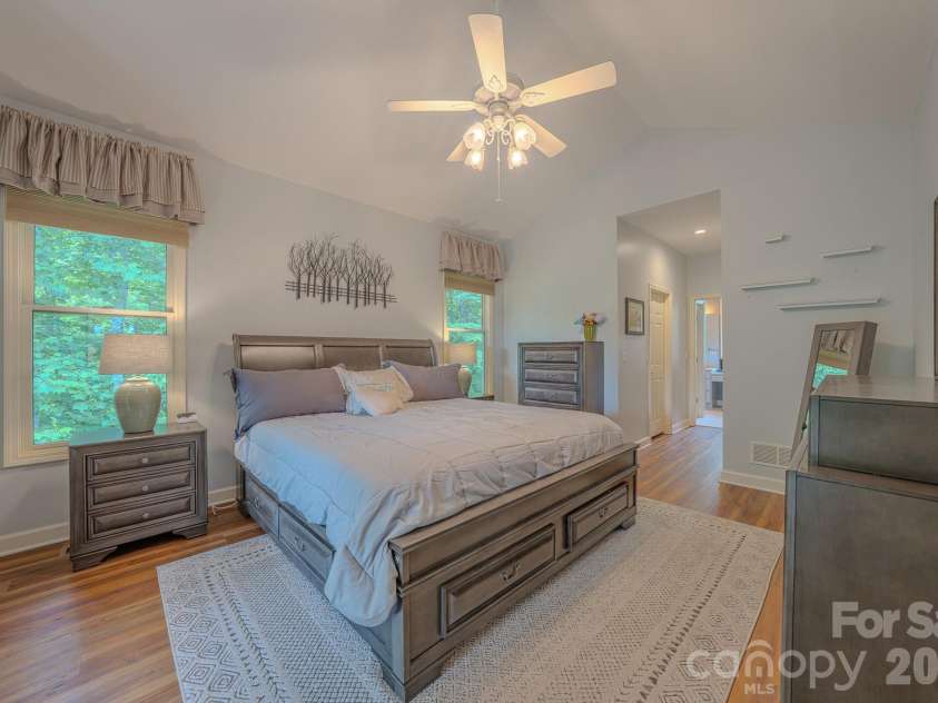329 Mountain Crest Drive, Hendersonville, NC 28739.  MLS# CAR4384894, YatesRealty ID 43728. Primary Bedroom