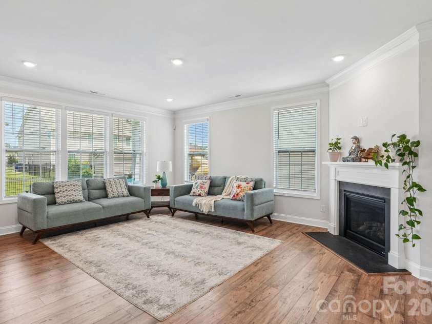 1093 Thoroughbred Drive, Iron Station, NC 28080.  MLS# CAR4413596, YatesRealty ID 43730. Living Room