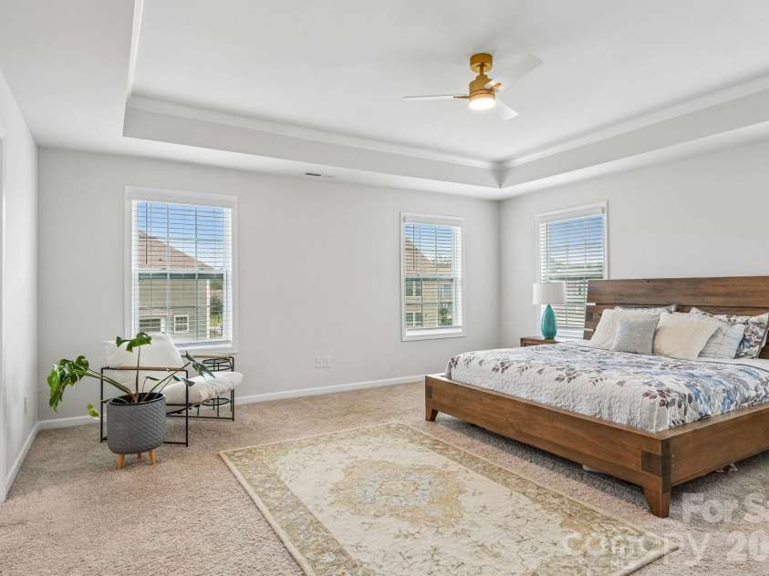 1093 Thoroughbred Drive, Iron Station, NC 28080.  MLS# CAR4413596, YatesRealty ID 43730. Primary Bedroom Upper Level