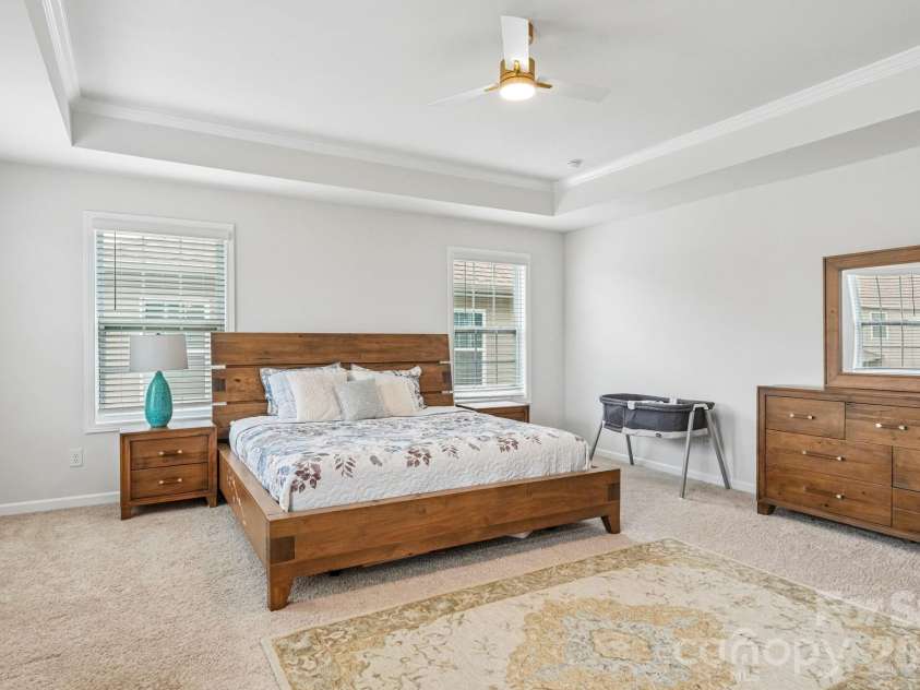 1093 Thoroughbred Drive, Iron Station, NC 28080.  MLS# CAR4413596, YatesRealty ID 43730. Primary Bedroom Upper Level