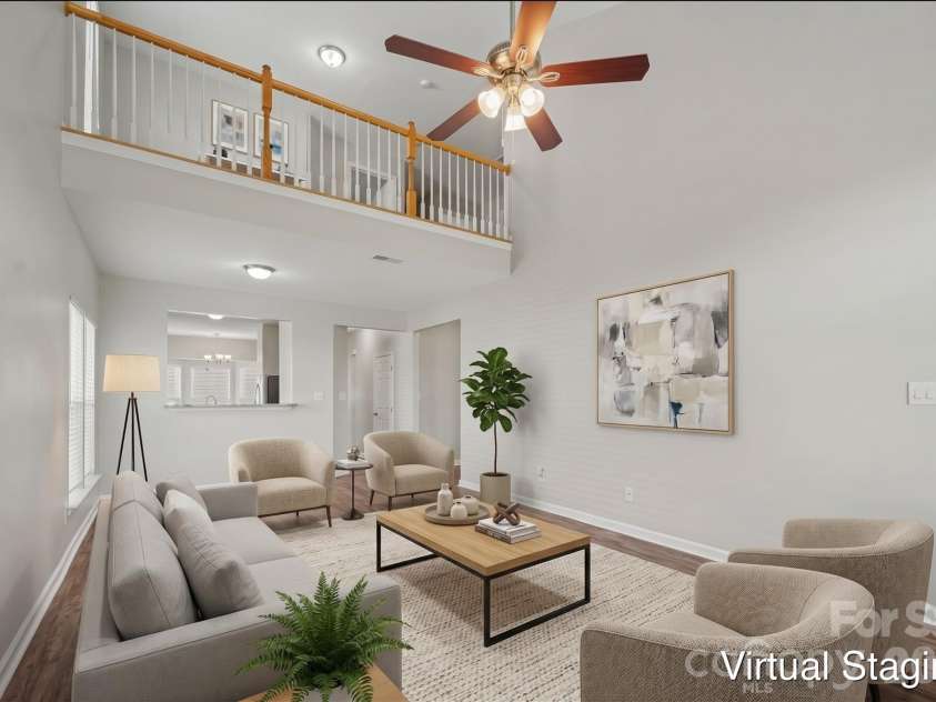 2114 Mondo Lane, Indian Trail, NC 28079.  MLS# CAR4413517, YatesRealty ID 43732. Virtually staged