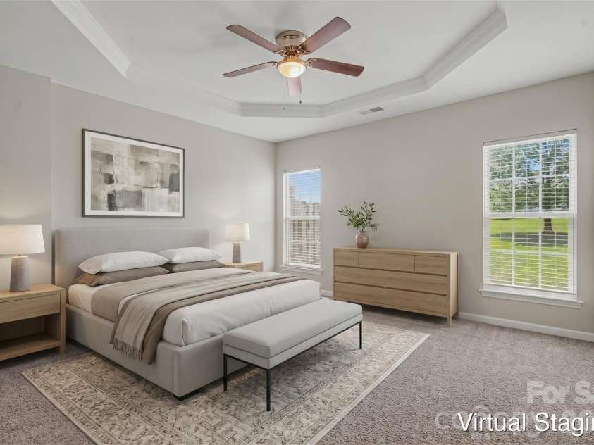 2114 Mondo Lane, Indian Trail, NC 28079.  MLS# CAR4413517, YatesRealty ID 43732. Virtually staged