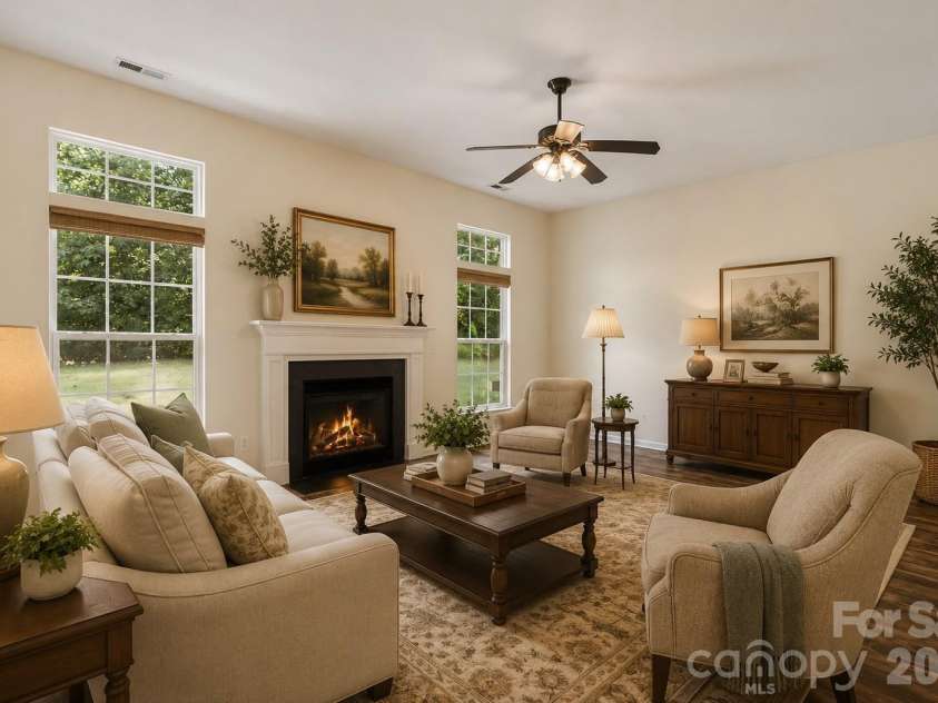 1132 Gower Street, Fort Mill, SC 29708.  MLS# CAR4413288, YatesRealty ID 43745. Virtually staged