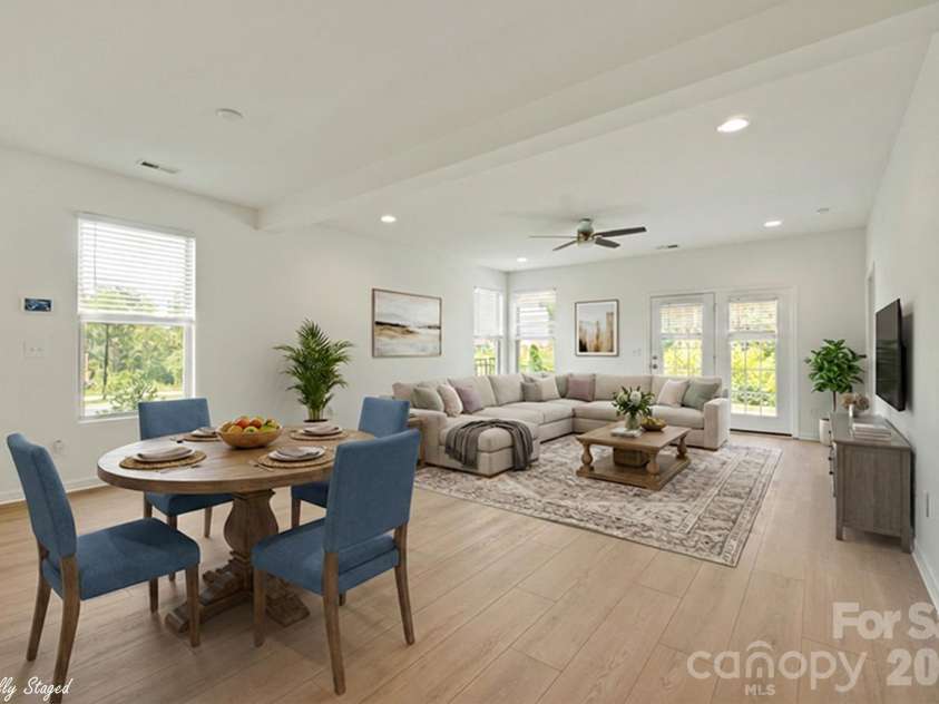 3003 Eagle Ridge Lane, Indian Trail, NC 28079.  MLS# CAR4408635, YatesRealty ID 43753. Virtually Staged