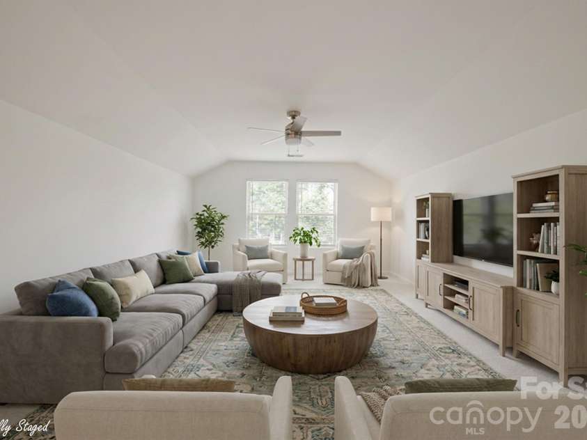 3003 Eagle Ridge Lane, Indian Trail, NC 28079.  MLS# CAR4408635, YatesRealty ID 43753. Virtually Staged