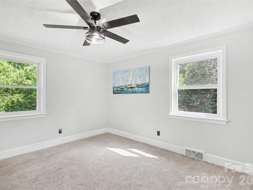 163 Madison Avenue, Concord, NC 28025.  MLS# CAR4408545, YatesRealty ID 43768. Bedroom 3 with attached bath