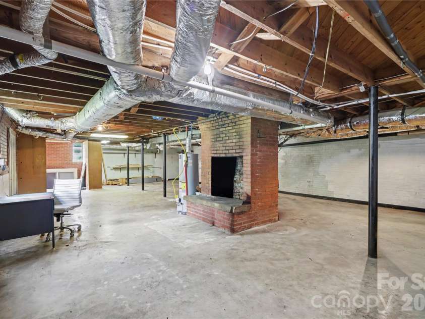 163 Madison Avenue, Concord, NC 28025.  MLS# CAR4408545, YatesRealty ID 43768. Unfinished Basement
