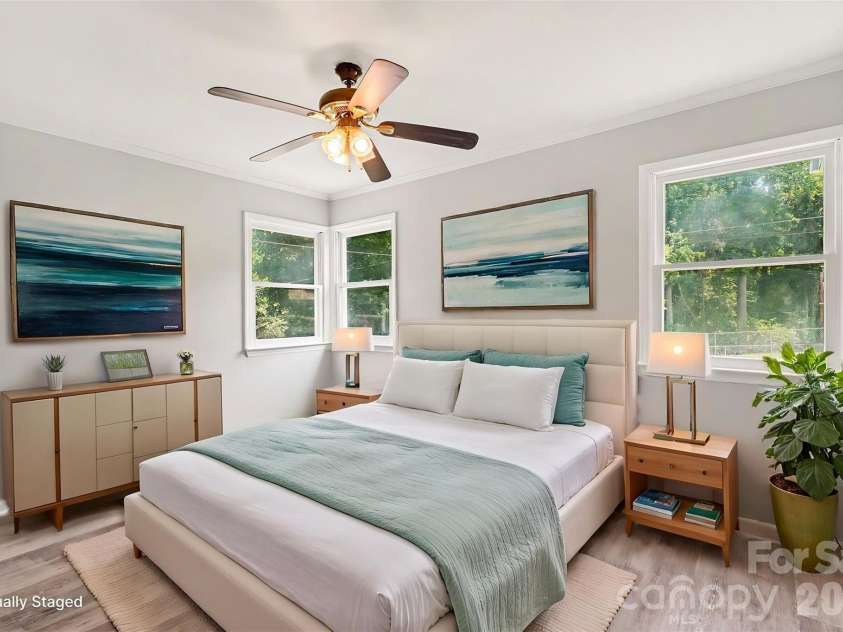 1333 Washington Lane, Kannapolis, NC 28083.  MLS# CAR4414027, YatesRealty ID 43770. Primary bedroom - virtually staged