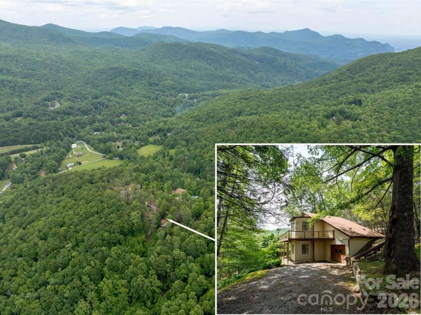 218 McGuffey Ridge Road, Gerton, NC 28735.  MLS# CAR4414157, YatesRealty ID 43771. Exterior