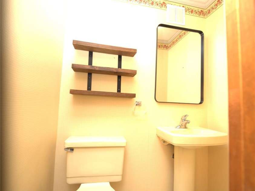 218 McGuffey Ridge Road, Gerton, NC 28735.  MLS# CAR4414157, YatesRealty ID 43771. Half bath
