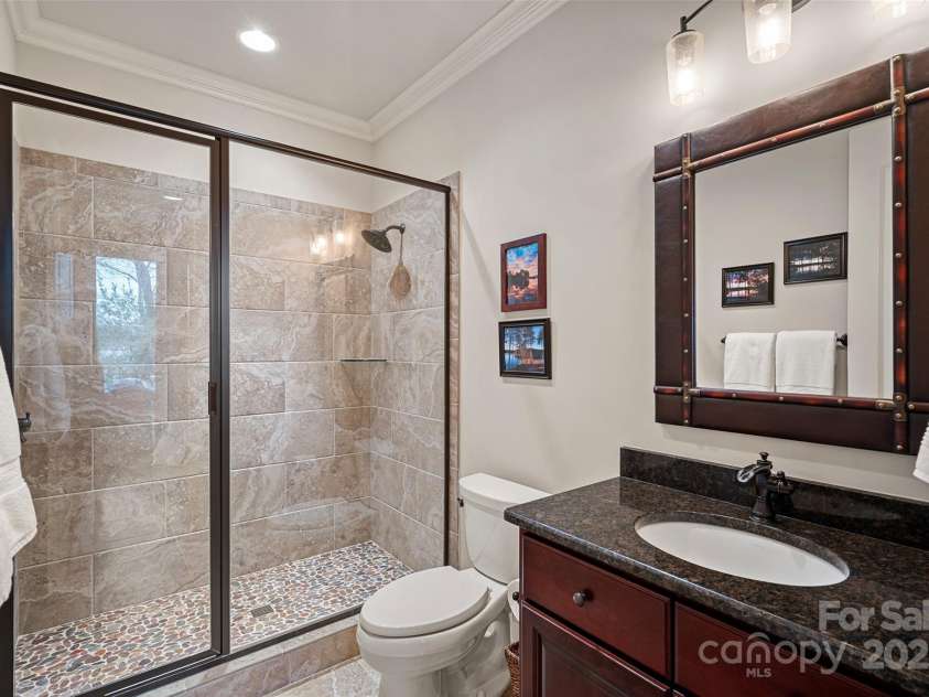 130 Brick Kiln Way, Mooresville, NC 28117.  MLS# CAR4232035, YatesRealty ID 4378. Basement Level Full Bathroom