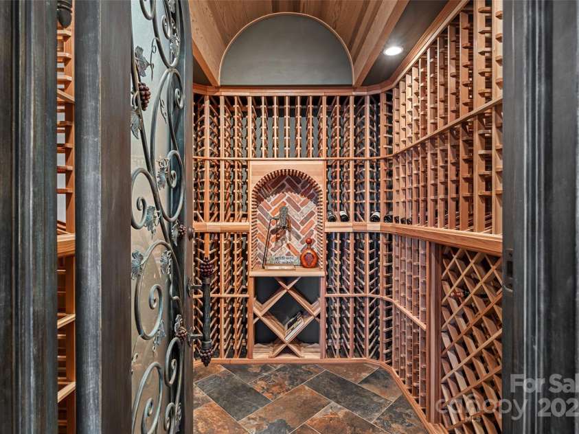 130 Brick Kiln Way, Mooresville, NC 28117.  MLS# CAR4232035, YatesRealty ID 4378. Basement Wine Storage