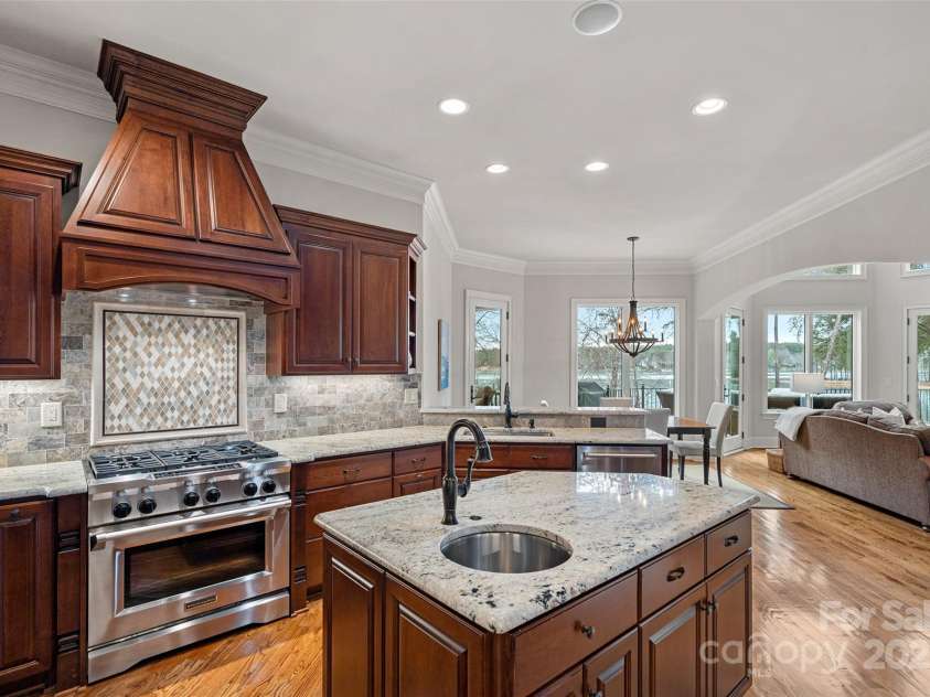 130 Brick Kiln Way, Mooresville, NC 28117.  MLS# CAR4232035, YatesRealty ID 4378. Chefs Kitchen with Island