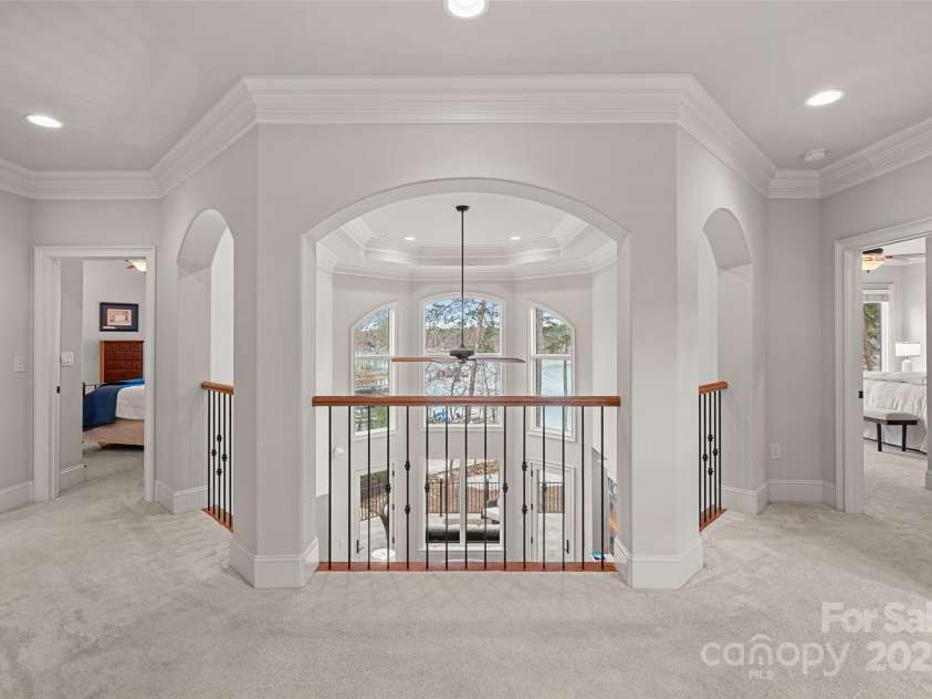130 Brick Kiln Way, Mooresville, NC 28117.  MLS# CAR4232035, YatesRealty ID 4378. Light and Bright Second Level Landing Area