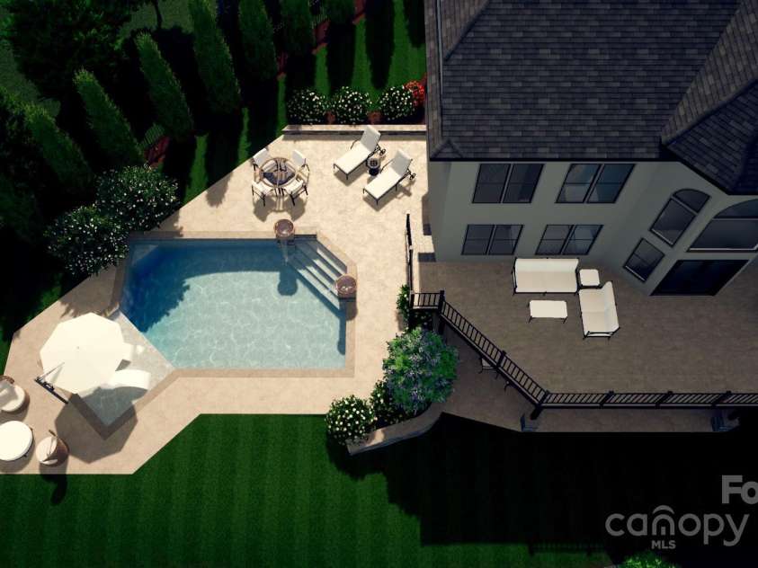 130 Brick Kiln Way, Mooresville, NC 28117.  MLS# CAR4232035, YatesRealty ID 4378. Pool Rendering: Specs to be verified by Buyer (see remarks)