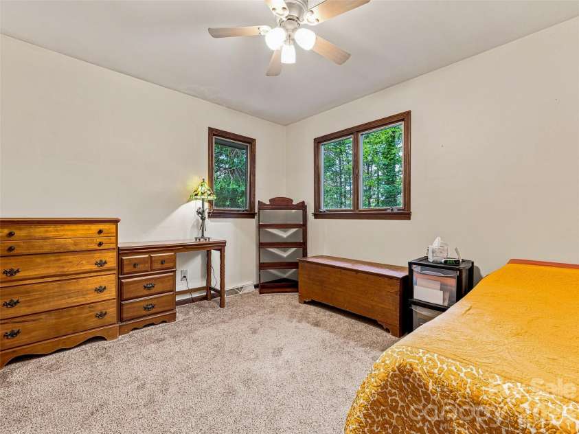 201 Valeria Lane, Pisgah Forest, NC 28768.  MLS# CAR4413829, YatesRealty ID 43787. Bedroom 2