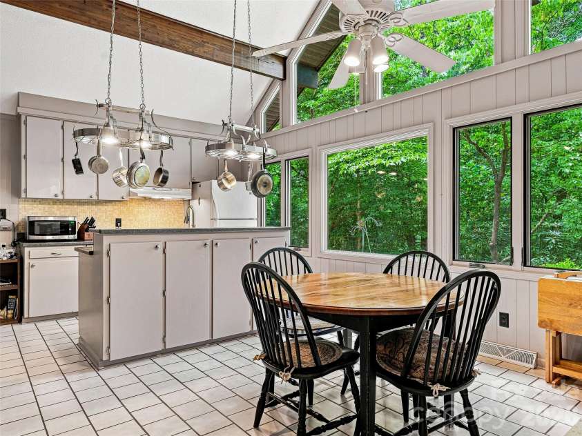201 Valeria Lane, Pisgah Forest, NC 28768.  MLS# CAR4413829, YatesRealty ID 43787. Dine in Kitchen