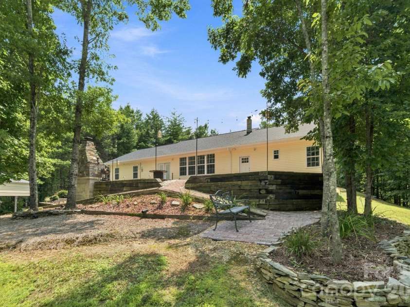 295 Idlewood Drive, Marion, NC 28752.  MLS# CAR4412940, YatesRealty ID 43791. Back angle view